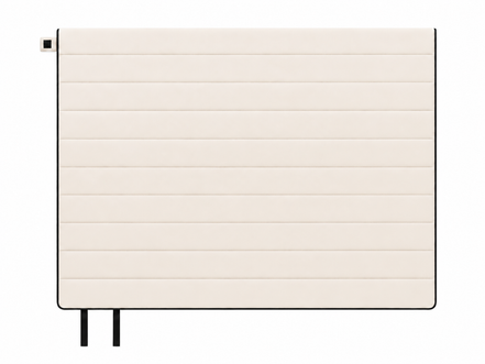 Junior organic cotton sleeping bag fully unzipped into a 60 x 57 inch blanket